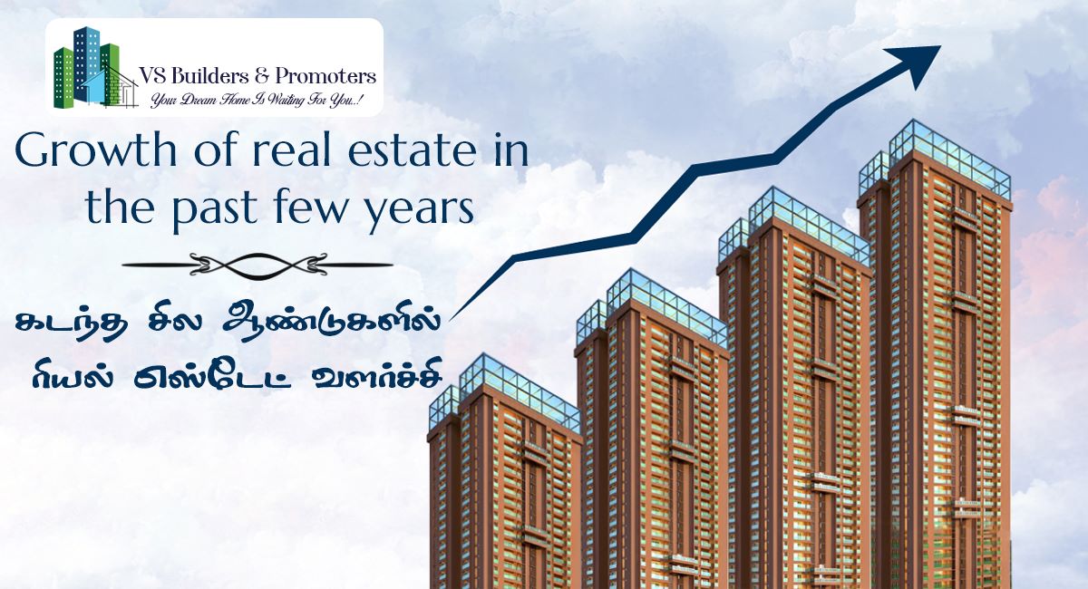 Growth of Real Estate in the Past Few Years