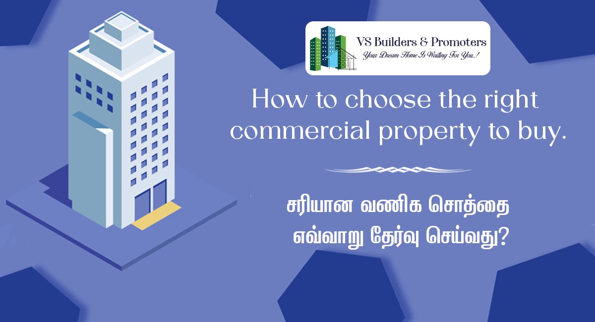 How to choose the right commercial property to buy.