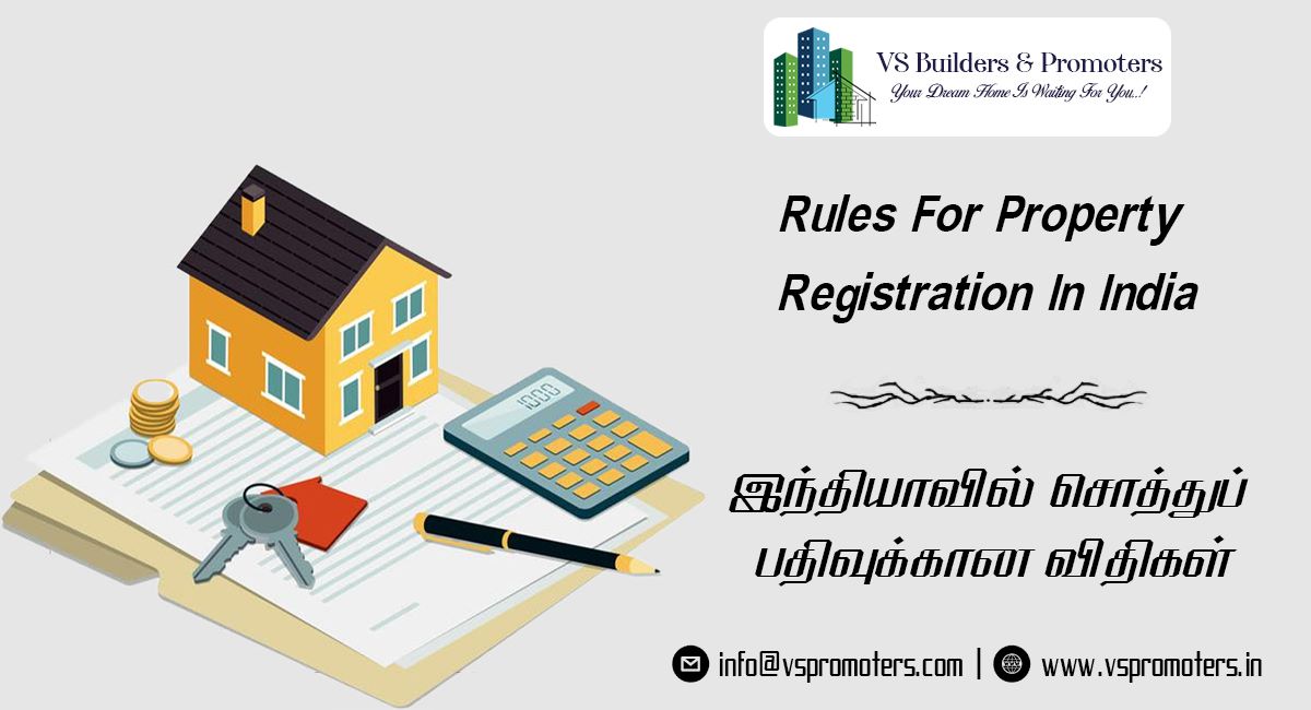 Rules For Property Registration In India.
