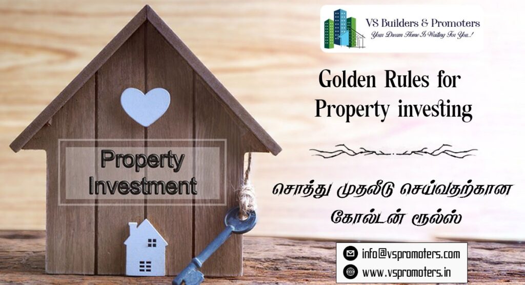 Rules for Property Investing