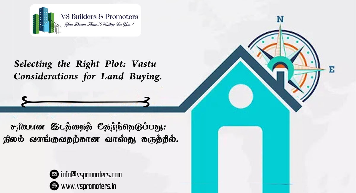 Selecting the Right Plot: Vastu Considerations for Land Buying.
