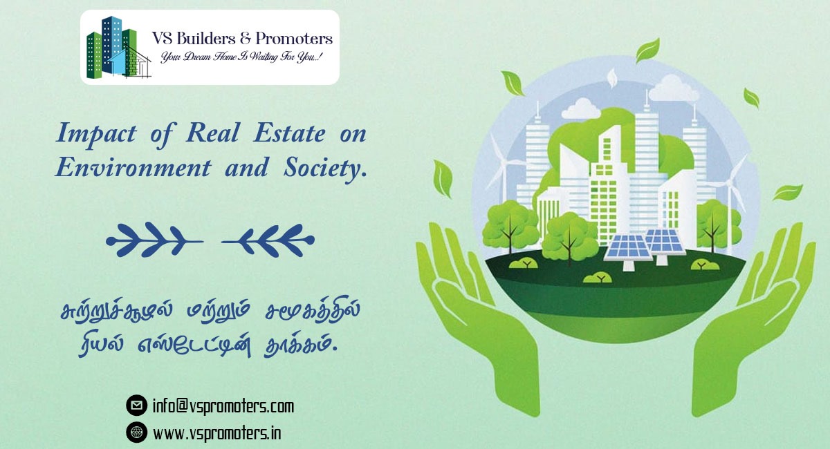 Impact of Real Estate on Environment and Society.