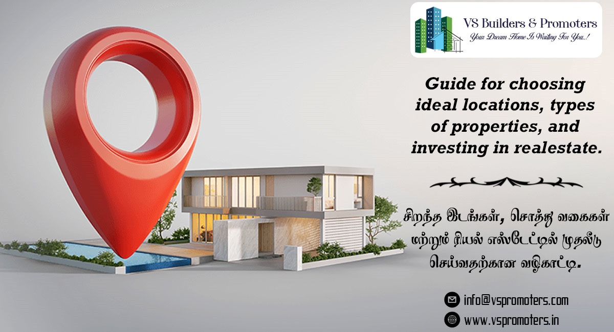 Guide for choosing ideal location investing in real estate.