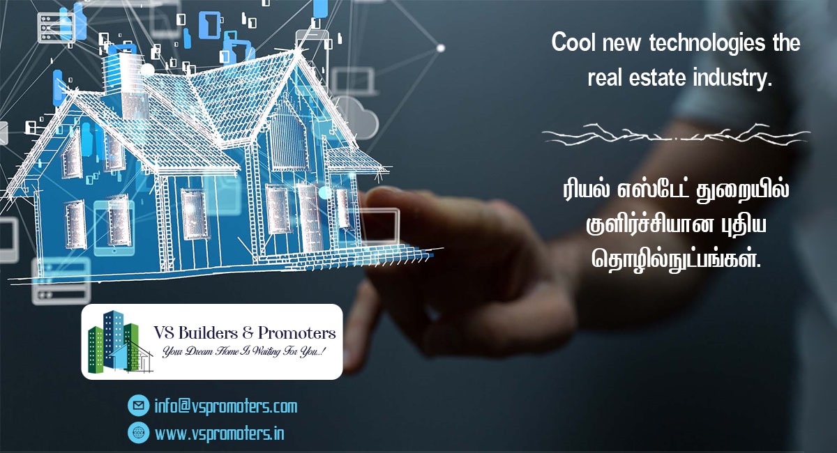 Cool new technologies in the real estate industry.