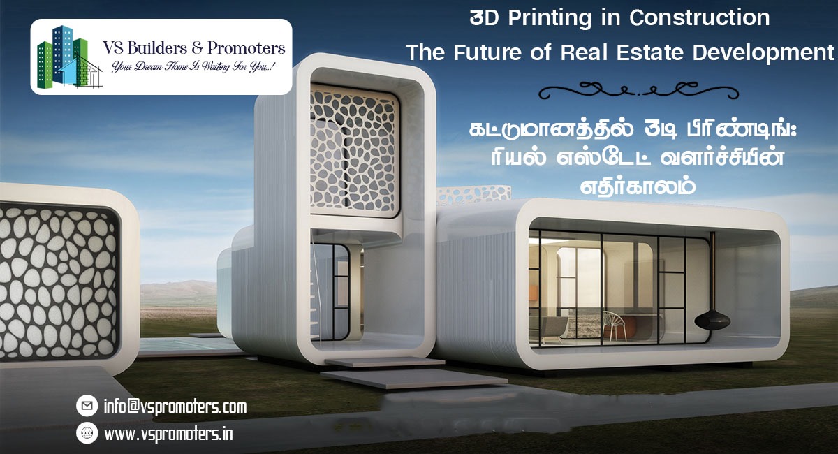 3D Printing in Construction: The Future of Real Estate Development