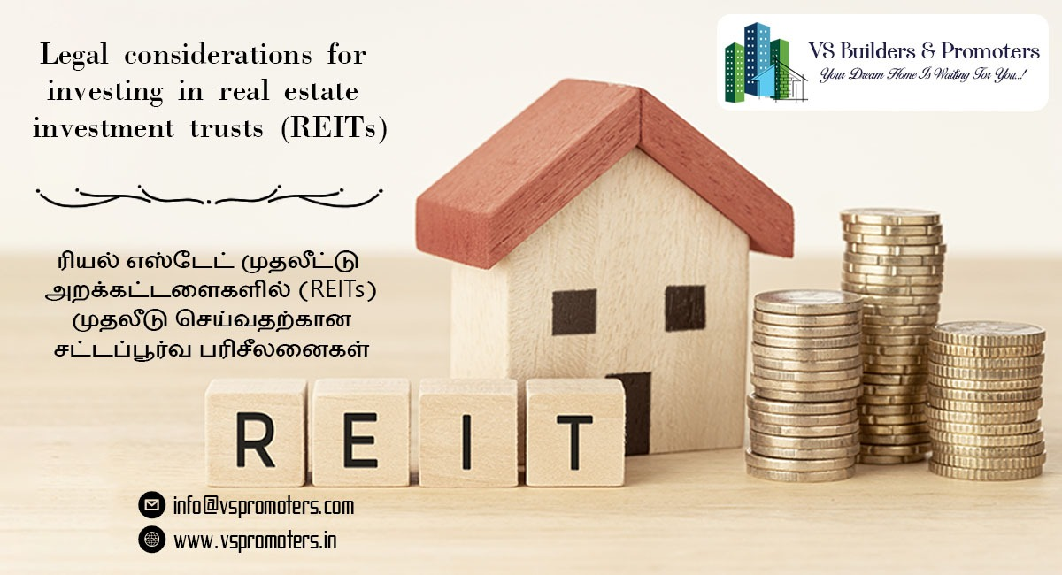 Legal considerations for investing in real estate investment trusts (REITs)